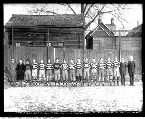 McCormick League Team, Playground and Intercity Champions 1927
